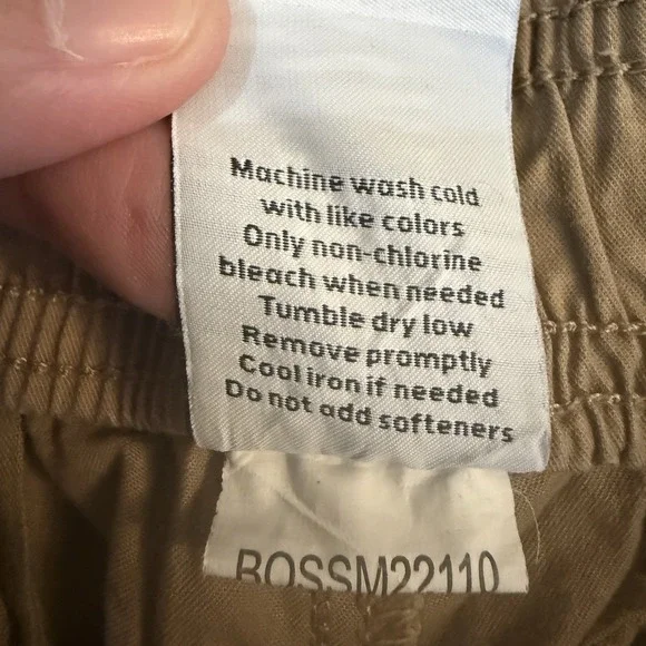 Levi's Signature And DSG Cargo Khaki Joggers Men's Size S Drawstring Elastic - Picture 12 of 16